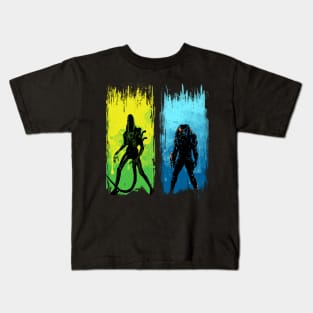 xenomorph vs yautja Kids T-Shirt